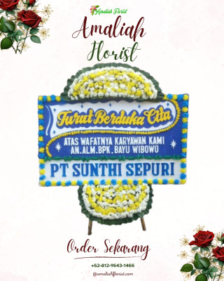 Papan Bunga Duka di Bonang